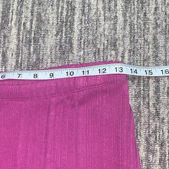 NWOT Umgee Women's Medium A Line Midi Side Slit Skirt Casual Soft - Picture 4 of 6